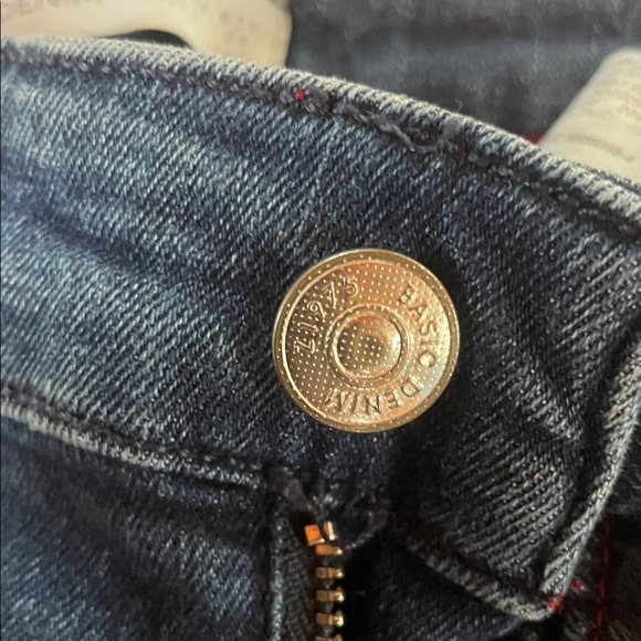 Zara Blue Jeans with Red Stripes - Picture 8 of 13